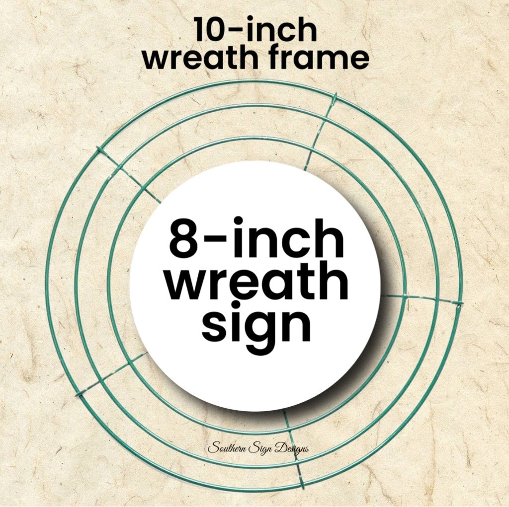 Watercolor Gnome Halloween Wreath Sign