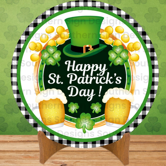 Happy St Patrick’s Day Wreath Sign